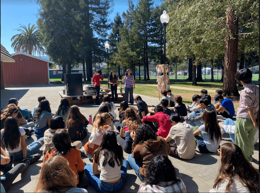 Peninsula Clean Energy event led by Kirsten Andrews-Schwind, Associate Director of Community Relations and Climate Equity, with Vanessa Shin, Associate Manager of Community Relations